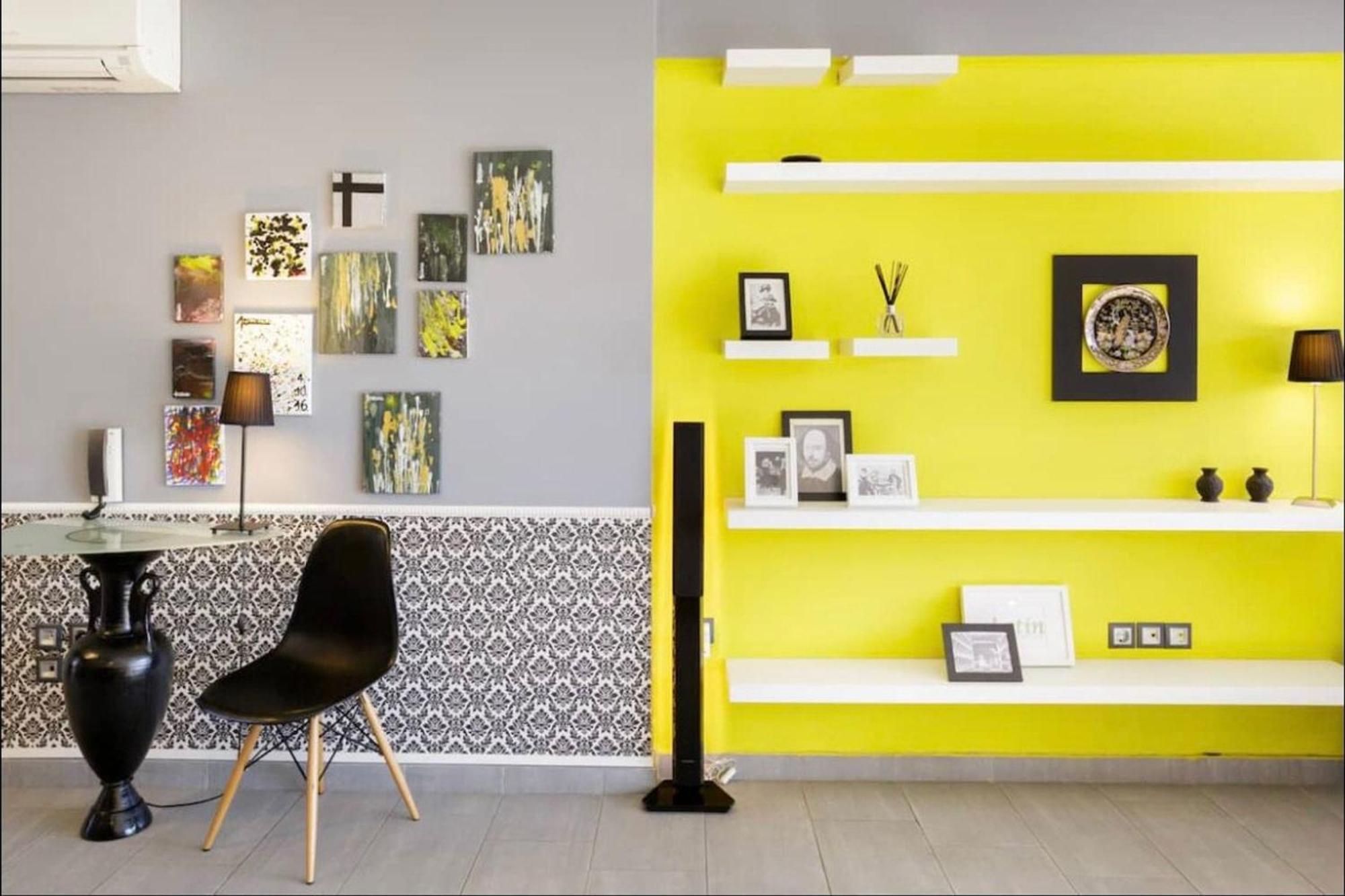 アテネStylish Boutique Loft With Private Balconyアパートメント エクステリア 写真