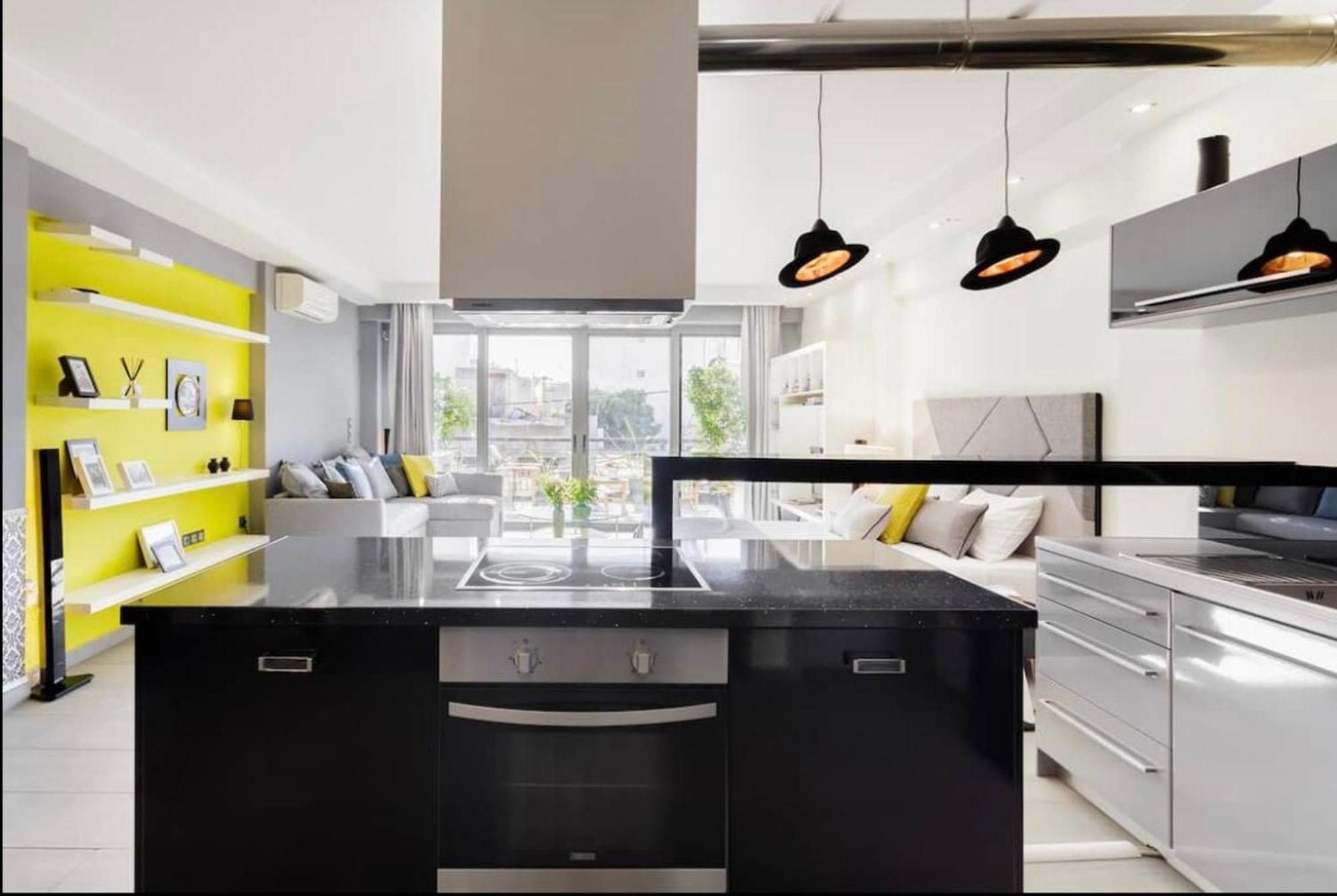 アテネStylish Boutique Loft With Private Balconyアパートメント エクステリア 写真